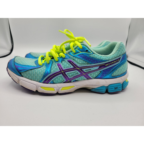 Asics Women's Gel Exalt 2 Running Shoes Multicolor Low Top Lace Up 6 - Picture 1 of 10